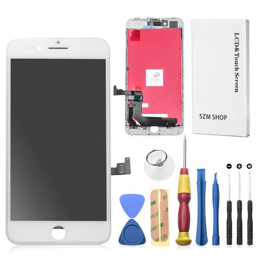 SZMIPHONE8PLUSタッチパネルフロントガラスデジタイザ液晶パネルセット(8PLUS白) SZMIPHONE8PLUSタッチパネルフロントガラスデジタイザ液晶パネルセット(8PLUS白)