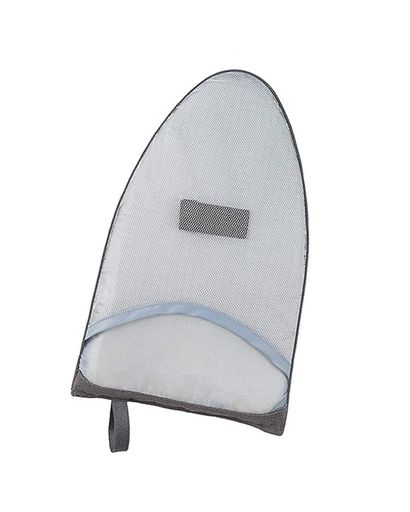 YFFSFDCアイロンミトン耐熱手袋コンパクトスチーム専用アイロン台手袋ハンディアイロン台左右両用家庭旅行出張携帯用(グレー)