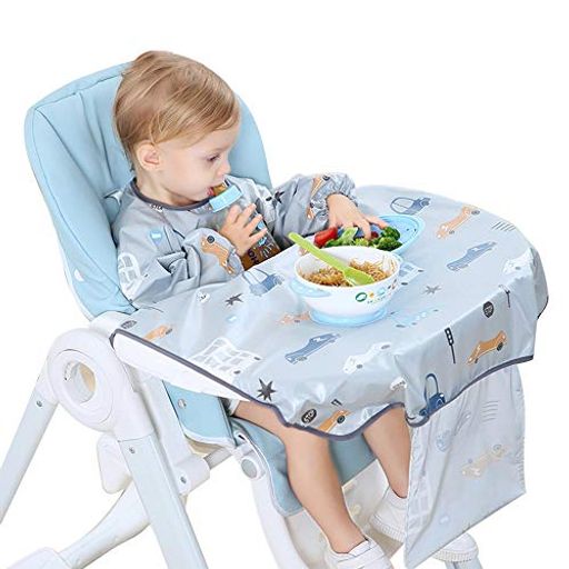 【アジャスタブルバックル】:6ヶ月から3歳までの赤ちゃんに最適。ビブは、赤ちゃんが食べる食べ物をつかむために滑らかな表面に取り付けられています。調節可能なネックバックルは、小さなネックラインを清潔でドライに保ちます。洗濯機で洗えます。 【安全素材】:赤ちゃんの健康に気をつけ、もちろんBPAフリーの素材を使用してください。健康的な物質を含まないシリコーン素材を使用しているので、赤ちゃんはなめることを心配する必要はありません。また、素材は柔らかく、首の皮膚を傷つけません。 【持ち運びが簡単】:収納バッグが付属し、一体型ビブを折りたたんで丸めて収納バッグに収納できるので、省スペースで持ち運びも簡単です。 【お手入れが簡単】:すべての滑らかなハイチェアトレイと上げ席に適しています。水・油・汚れに強い!体の汚れもすぐに拭き取れます。赤ちゃんは、水やスープを飲んでも中の服を濡らしません。衣類やハイチェアの座席は清潔に保ってください。 【アフターサービス】この製品は、ご購入後長年に渡りご愛用頂けますよう、弊社によるアフターサービスを提供いたします。万の一、故障/破損などが発生する場合は、ぜひ弊店までご連絡してください。