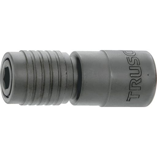 ●全長(mm):40 ●適用タップ寸法:6.35mm六角軸 ●スライドロック式 ●表面処理:リン酸マンガン皮膜処理 ●クロムモリブデン鋼