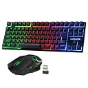 キーボードマウスワイヤレスゲーミング充電式セット90キーLEDバックライトRGB2.4GHz無線日本語配列大容量バッテリー4段階DPIマウスps5ps4PC/Windows/Mac対応日本語説明書付きG112