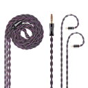 NICEHCKSSORPHEUSイヤホンリケーブル0.78MM2PIN4.4MMリケーブルスーパーフラッグシップ5N単結晶純銀導体非メッキOFC脱磁プラグHIFIリケーブルイヤホンアップグレードケーブル金属製コネクタ着脱式