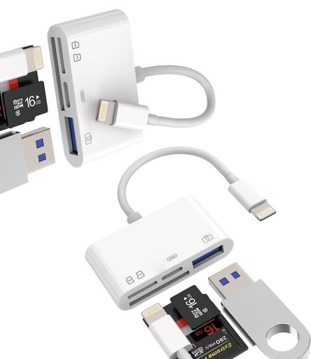 LIGHTNINGSDカードリーダーマイクロSD4IN1変換アダプター(2個セット)USB3.0MICROSD同時高速充電OTGカメラTF写真データ転送フラッシュカードバックアップアイフォンライトニング充電ケーブル LIGHTNINGSDカードリーダーマイクロSD4IN1変換アダプター(2個セット)USB3.0MICROSD同時高速充電OTGカメラTF写真データ転送フラッシュカードバックアップアイフォンライトニング充電ケーブル