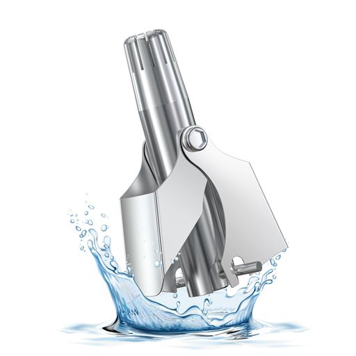 Emny鼻毛カッター手動鼻毛切りエチケットカッター鼻毛バリカン回転式痛みなし男女兼用充電不要12枚立体..