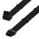LINKUP-AVARIGHTANGLE600WPCIE5.016PIN(12+4)HIGHCURRENTPOWERCABLE|成形、はんだ付き、スリーブタイプ...