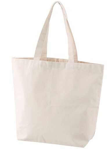 サイズ:約390x330x140mm 素材:綿 100% 帆布 生成 コットン (厚手でじょうぶな12オンス) しっかりとした、帆布コットン。 丈夫で使いやすいトートバッグ。 ナチュラル・ホワイト 無地 であらゆるシーンで使いやすい。A4、B4、A3、大容量、マチあり、マチなし、ファスナー付きなど 用途に合わせて選べるラインナップ。 お出かけ、習い事、サブバック、買い物バッグ、携帯バッグ、行楽、遠足、ピクニック などなど色んなシーンで使える。 ベーシックスタンダード オリジナル 抗菌 ビニール袋入り。