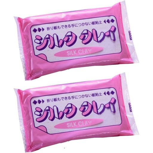 CEC紙粘土シルククレイ400gx2個パック