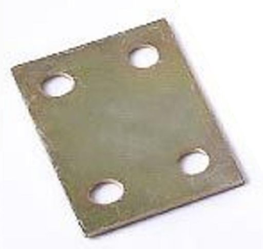 瓷磚, 磚瓦 - 幅広スチールジョイント39X28mm4穴【黄銅色】