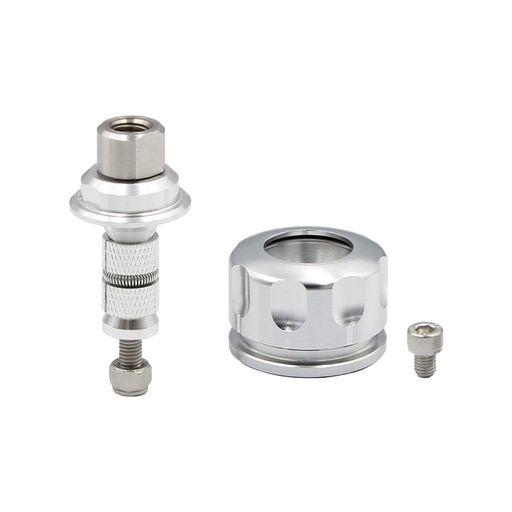 【REC-MOUNT23】ベースマウント部(ショートジョイント用JCパーツ)JC12ステムホールマウントベースφ13-17mm用[SH23-JC12SV]