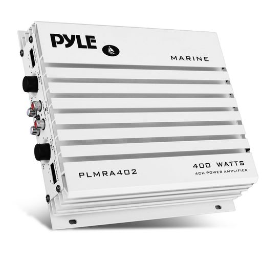 プレミアム4チャンネルアンプ: PyleのPLMRA400は4チャンネルマリンアンプとして設計されており、ソースから高品質のステレオ再生が可能です。 これにより、スピーカーのパワーアップが可能になり、さまざまなヘッドユニットとユニバーサルに互換性があります。 RCAステレオ入力: このハイドラマリンアンプをより簡単に使用するために、プレミアムRCA入力が付属しています。 マリンレシーバーにRCA出力ジャックがない場合は、スピーカー出力リードを高レベルの端子入力に接続できます。 短い保護: 高耐久アルミ合金ヒートシンク、サーマルオーバーロードスピーカーショートプロテクション、LEDライトインジケーター付き。 これらは、アンプと車両の電気システムを短絡状態から保護するためのものです。 パワフルな400ワット: このアンプは100ワット x 4最大または400ワットとデュアルMOFSET電源で強力です。 1-300mVから4または8オームのスピーカーインピーダンスの間で調整可能なデュアル入力ゲインレベルコントロールが付属しています。 海洋グレード: IP-01の海洋規格で、防水仕様です。