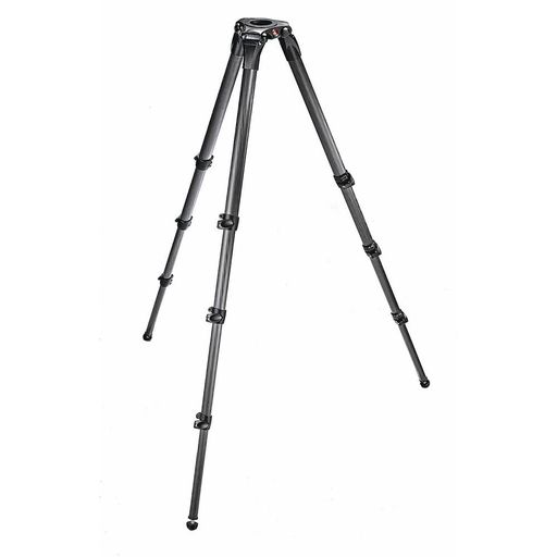 Other - マンフロット(Manfrotto)MPROカーボンファイバー4段ビデオ三脚最大高206cm耐荷重25kg大型ビデオ三脚536