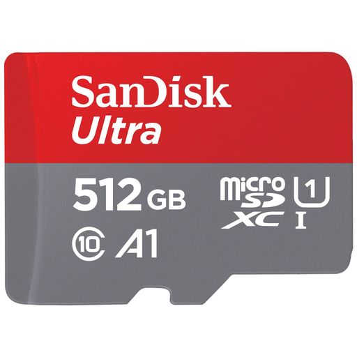 SANDISK SDSQUAC-512G-GN6MA 512GB ULTRA MICROSDXC 150MB S SDアダプター ブラック