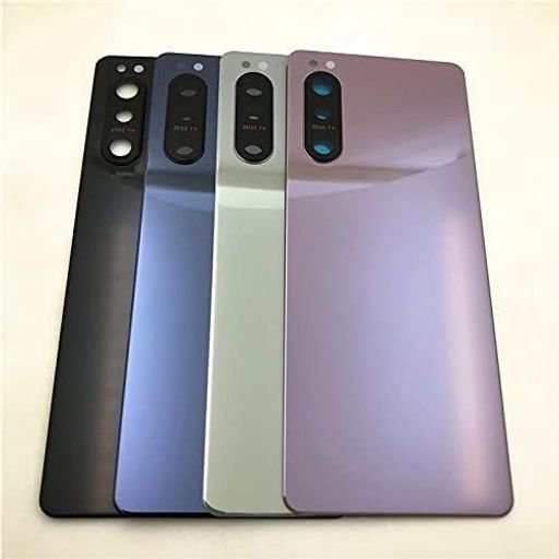 DYGCGO向けのXperia5II修理用バックパネル交換用バッテリーカバーガラスパネルバックカバーパーツ(ブルー)