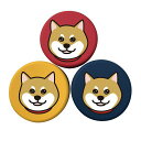 シー(SHIH)DOGプチ缶ケース3色セット柴犬茶