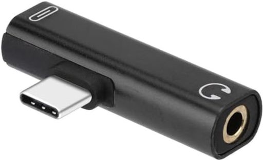 携帯電話向けC型コネクタ、出力AUX 3.5 mm(雌ねじ)とType-C出力(雌ねじ) プラグアンドプレイ用ドライバ不要/ソフトウェア不要