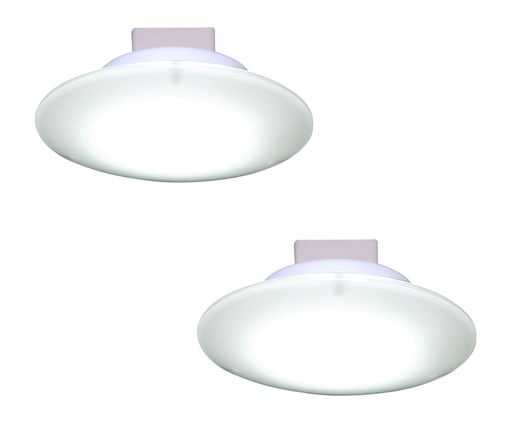スワン電器薄型LEDミニシーリングライト(1000ルーメン)昼光色相当2個セットYCE-560日本製