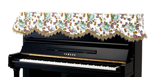 日本製 フルーツ柄のプリントと高級ブレードがマッチ! 間口約190cmx奥行約70cm