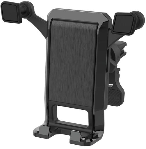 カシムラスマホの重さで自動ホールド!縦置き/横置き両対応のエアコン取り付け自重式テレホルダーNAT-99