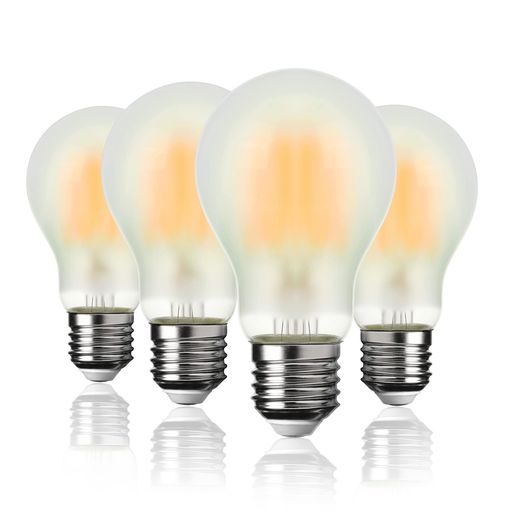 電化製品 規格:A60 定格電圧:AC90-110V、定格消費電力:8W(白熱電球80W相当)、全光束:800lm、色温度:電球色2700k、口金:E26 省エネ&amp;エコフレンドリー :80 W白熱同等、同じ明るさの一般電球より、LED電球の方が最大消費電力を約90%を削減することができる。水銀無し 外観: 復古型エジソン電球, 幅広いアプリケーション:壁掛けランプ、POSTライト、シャンデリア、テーブルランプ、ペンダント、天井ファン、装飾、インドア器具で使用に最適です 長寿命:約20000時間,2年保証 : 2年間の保証が提供されます、2年以内に当社の製品が壊れた場合(人為による破損したことを除く)、メールで当社に連絡してください、無料で新しい製品を交換いたします。 安全:電球の電源には安全対策があり、爆発のリスクを心配しない。電球の中に不活性ガスが入っていて、熱を逃がすのに役立ちます。温度が高すぎることはありません