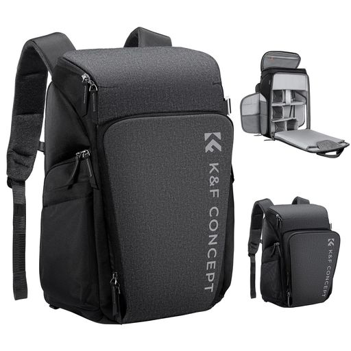 K&F Concept カメラバッグ カメラバックパック カメラリュック 25L 大容量 おしゃ...