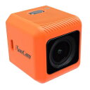 RUNCAM5小型FPVカメラ録画カメラ56G超軽量アクションカメラ4K手ブレ補正耐衝撃145度広角視野QRコードで簡単設定可能レーシングRCドローンカメラ長時間録画オレンジ(2)