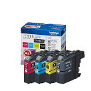 ブラザー工業(BrotherIndustries)【ブラザー純正】インクカートリッジ4色パック(エコパッケージ)LC111-4PK-E対応型番:DCP-J957N、DCP-J557N、MFC-J727D/DW他