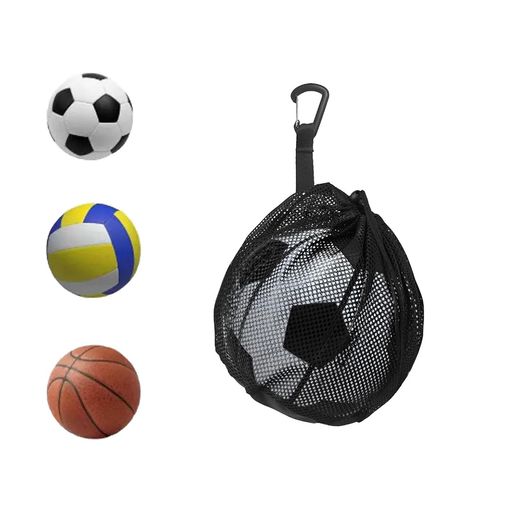 【製品サイズ・汎用設計】本体サイズは約 25.4x30.5cm。サッカーボール、バスケットボール、バレーボール、ラグビーボールなど各種球技用ボールに対応し、スポーツ時の収納・持ち運びに最適です。 【フック付き・収納持ち運び簡単】専用フックを搭載しており、壁に掛けたりスポーツバッグに取り付けたりと自由に設置可能。しっかり固定でき落下しにくく、スペースを有効活用できます。 【メッシュ素材・通気性抜群】通気性に優れたメッシュ構造を採用し、空気の循環を確保。使用後のボールを素早く乾かし、汚れや砂を自然に落とし、異臭発生や素材劣化を防ぎ、製品寿命を延ばします。 【丈夫耐久】ポリエステル素材を採用し、耐荷重性・耐摩耗性に優れています。引っ張りや摩擦に強く、繰り返し使用しても劣化・破損しにくく、長期にわたり安心してお使いいただけます。 【小物収納】内部にファスナー付きポケットを備え、空気入れ針、ホイッスル、鍵、スマートフォン、財布などの小物を収納可能。ホコリの侵入や小物の飛び出しも防げます。