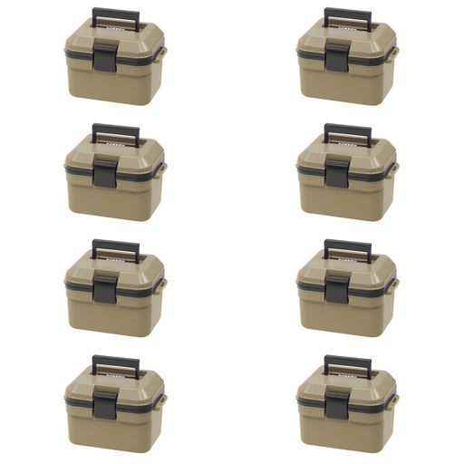 JEJAstage(アステージ)クーラーボックスアイセル#5W290xD219xH204mmISL-5SBサンドベージュ8個セット