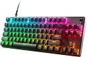 STEELSERIESゲーミングキーボードテンキーレスAPEX9TKLJP有線日本語配列レスポンスタイム0.2MS搭載アクチュエーションポイント1.0MM設定可能OPTIPOINT光学スイッチ高耐久64852ブラック(2)