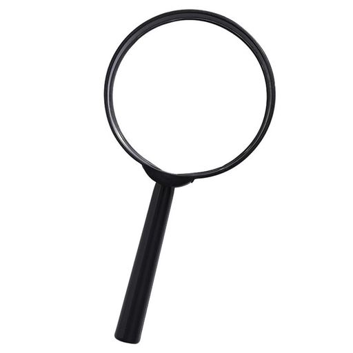 手持ちルーペ拡大レンズ拡大鏡高倍率タイプ虫眼鏡レンズ径40mm6倍拡大手持ち読書拡大鏡見やすい携帯便利子ども、高齢者使用可能雑誌/趣味観察/読書/新聞/地図/科学教室に使用