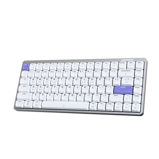 EPOMAKERLuma84��������ߥ˥���磻��쥹�ᥫ�˥��륭���ܡ���QMK/VIA�ץ�����ޥ֥�Bluetooth5.0/2.4GHz̵��/USBͭ�������ߥ󥰥����ܡ���WIN/MAC/Linux�б�RGB�Хå��饤��