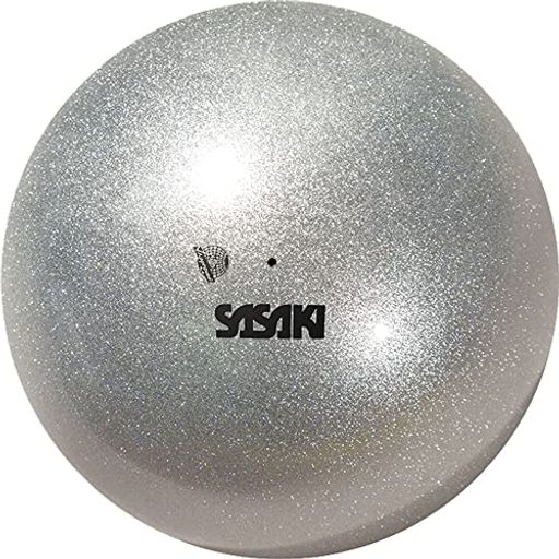 SASAKI(ササキ) 体操 ボール メタリックボール F.I.G.(国際体操連盟)認定品 シルバ...