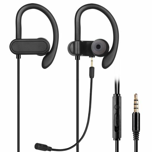 有線3.5MMゲーミングイヤホンマイク付き、イヤホンマイク、モバイル&PC用ヘッドセット、XBOXSERIESX/S、XBOXONE、PS5、PS4、PLAYSTATION、SWITCH対応、軽量でしっかりフィット、ゲーミング&仕事用の…