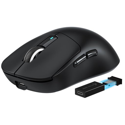 ATTACKSHARKX3PROワイヤレスゲームマウス、4K/8Kポーリングレート、49G超軽量、PIXARTPAW3395センサー、26000DPI、3モード2.4G/USB-C有線/BLUETOOTHマウス、KAILHGM