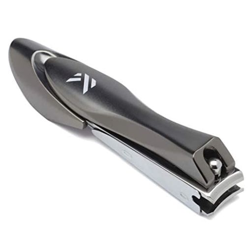 NailClipperswithCatcher–HeavyDutyStainlessSteelFingernailandToeNailCutterw...