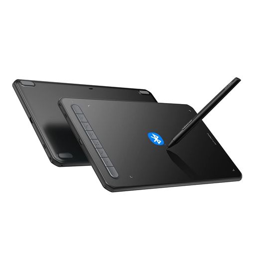 リモートワーク 1X3スマートチップ搭載スタイラスペンの一新された Deco MWが登場しました!サイズ:約260x150x8.8mm、作業エリア:8x5inch、重さ311g。持ち運びに便利なスリムなボディは設置場所を選ばず、いつでもどこでもあなたの創造性を発揮することができます。自由な創作活動や会社でのプレゼンテーションもこれ1台で快適に操作可能。 2Deco MWには大容量バッテリー(1000mAh/3.7V)を搭載しています。10時間以上の連続動作で作業を途切れさせません。最新の「X3 Elite」スタイラスペンを採用し、反応速度が飛躍的に向上、耐久性も従来の約2倍。精度も高く、誤差ほぼなし、遅延なし。より速く、より安定、より精確な操作が可能です。 3先進のBluetooth 5.0チップを搭載、USBケーブルなしでパソコンに接続できます。※屋内通信距離3~5メートルで、使用環境によって異なるあ場合があります。保証:お買い上げから1年間。ご質問やご不明点等ございましたら、お気軽にXPPenカスタマーサポートまでご遠慮なくお問い合わせ下さい。