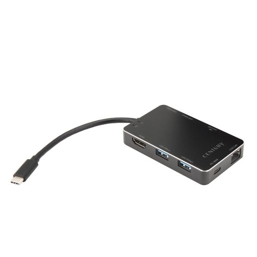 センチュリーUSBType-C接続USB5Gbpsハブ、HDMI、SDカードリーダー、2.5ギガビットLAN、PD100W対応ドッキングステーションCD-UHSL25P100_FP