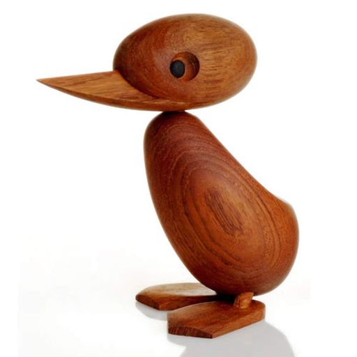 商品名:親アヒル 材 質:チーク サイズ:約 高さ18cm x 幅10cm x 奥行き15cm 重 量:約300g 仕 様:頭部のみ可動