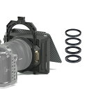 TILTAミニマットボックスミラージュ、95mm円形フィルターフレームと67mm/72mm/77mm/82mmアダプターリング、4x5.65”フィルターと互換性...