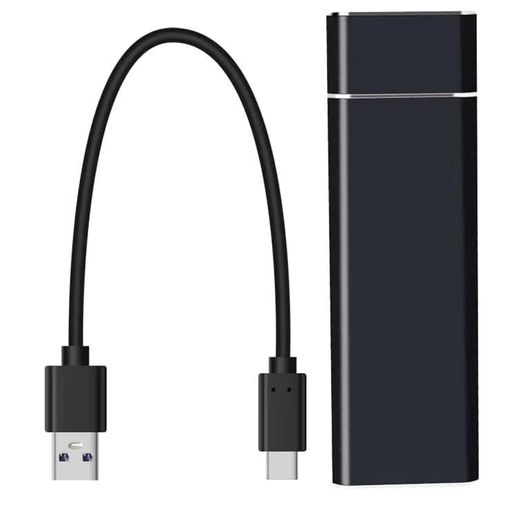 PPIOOY ポータブルSSD 1 TB外付けSSD外付けハードディスクWindows/PC/などの耐磁性耐X線高速データ伝送対応Type-A/Type-C
