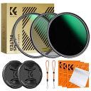 K&FCONCEPT62MMフィルターセットND1000+レンズ保護フィルター+CPLフィルター+レンズキャップ+クリーニングクロス24層コーティング薄枠レンズ...