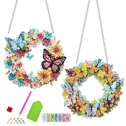 Rakuten - Coollooda ダイヤモンドアート 5D ビーズアートシール ダイアモンドアート セット含むガムスクエア ペンツール チェーン 商品数 トレイ DIY 手作り 手芸キット プレゼント 芸術品 装飾 人気 …
