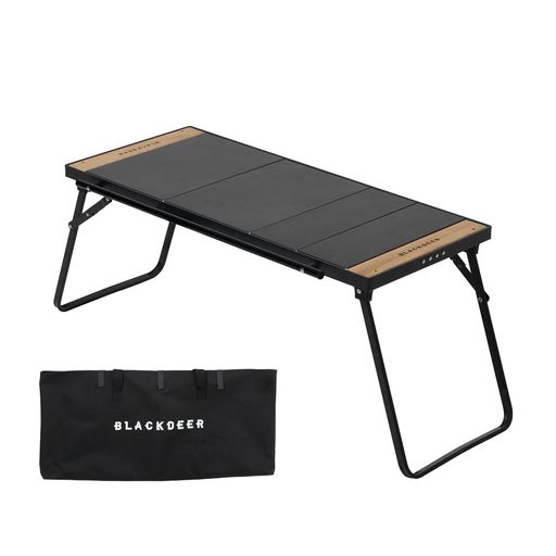 BLACKDEER折りたたみIGTテーブル、アルミニウムコンパクト軽量両側伸縮可能モジュール式パネル4枚付き..
