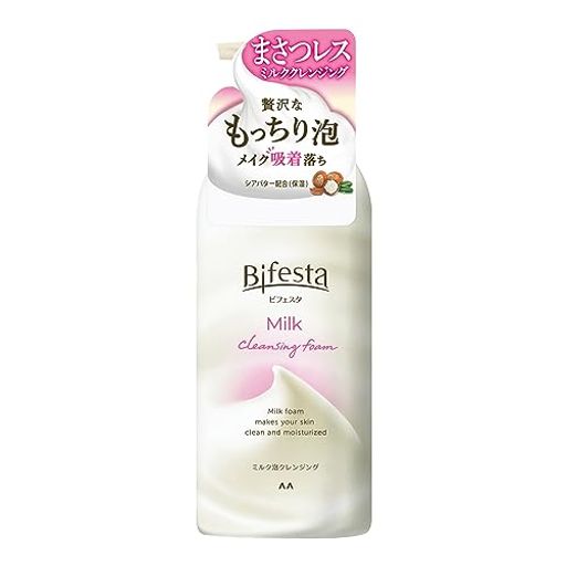もっちりとした贅沢なミルク泡クレンジング 濃密泡でまさつレスにやさしくメイクを吸着オフ シアバター*配合で洗い上がりの肌もしっとりうるおう * シア脂(保湿成分) 内容量:230g 原産国:日本