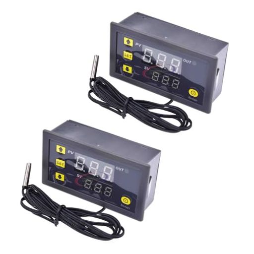 2pcs W3230 temperature controller digital display temperature module switch board (220V)