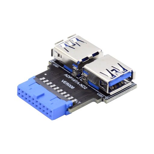 ChenYangマザーボード19/20ピン1~2USB3.0ポート乗算アダプター横型