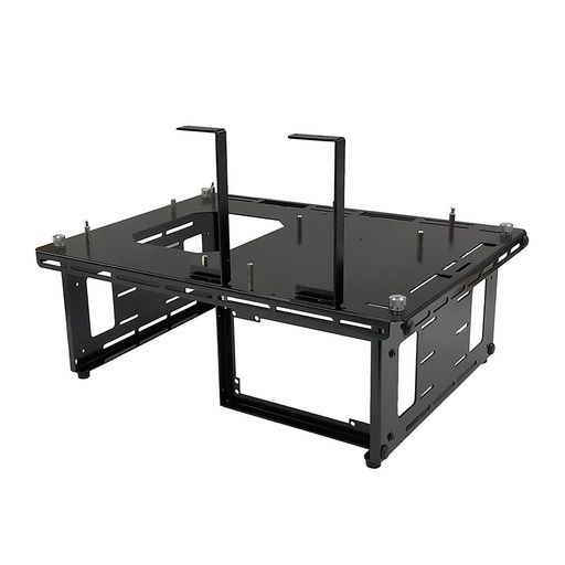 長尾製作所SMZ-2WBT-ATX2WAYベンチテーブルブラックメタル