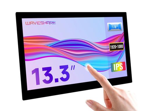waveshare13.3インチ静電容量式タッチスクリーンLCDRaspberryPi4B/3B+/3A+/2B/B+/A+/Zero/ZeroW/WH/Zero2WCM3+/41920x1080解像度HDMIIPS対応Jetson waveshare13.3インチ静電容量式タッチスクリーンLCDRaspberryPi4B/3B+/3A+/2B/B+/A+/Zero/ZeroW/WH/Zero2WCM3+/41920x1080解像度HDMIIPS対応Jetson