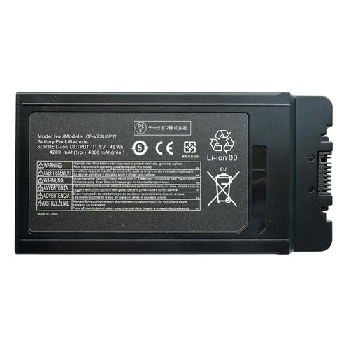 製品仕様 状態:新品同様 互換性のある製品 。純正品型番(充電池コード): CF-VZSU0PW / CF-VZSU0PR 電圧:11.1V 容量:4200mAh 46Wh 製品の強み:高品質・ハイクオリティ(上級セル採用)新品。対応機種(パソコン): CF-54、Toughbook 54、54 Glovedマルチタッチ、54Lite、54パフォーマンス、54プライム用。 インテリジェント回路保護: TOUGHBOOK CF54バッテリー互換 保護ボードはオリジナルと同じ設計で、高性能のICチップを採用し、短絡、過電流、過電圧、過放電、過充電、過温度などの保護を提供し、電池に障害な事件が発生しないようにすることができる、対応CF-VZSU0PWバッテリー互換。 PSE証明書: 当社のTOUGHBOOK CF54 CF-54 Mk1 Series batteryはPSE 認証を取得しています。
