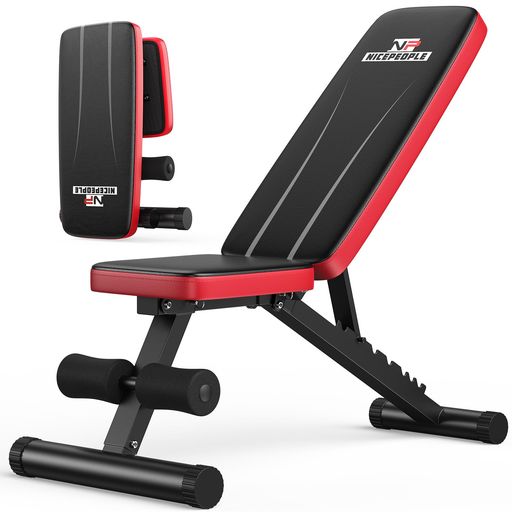 FED FITNESS トレーニングベンチ インクラインベンチ 3WAY可変式 角度調節8段階 耐荷重300kg 折りたたみ式 コンパクト 収納便利 筋トレ ベンチ 器具 ホームジム 自宅 デスクワーク ベンチプレス…